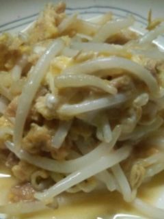もやしのツナ卵炒め-レシピのメイン写真