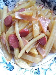 コンソメ醤油のポテト炒め☆-レシピのメイン写真