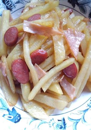 コンソメ醤油のポテト炒め☆-レシピのメイン写真