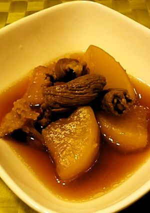 ◆冬あったか♡牛すじと大根のあまから煮◆-レシピのメイン写真