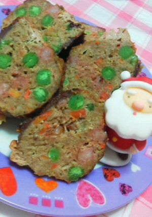 パーティー X'masにも◎ミートローフ-レシピのメイン写真