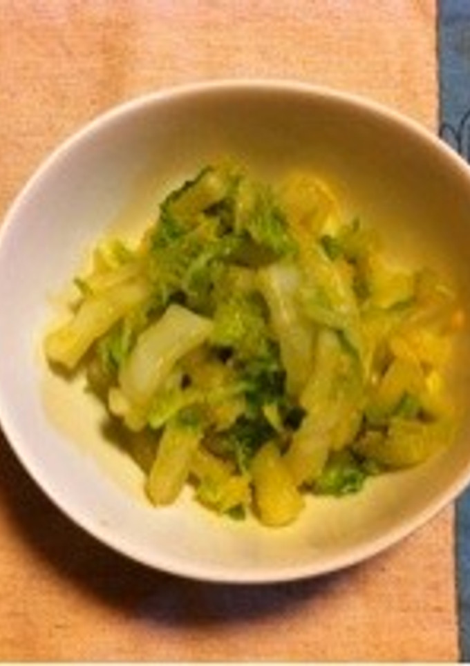 白菜のさわやかゆず和え-レシピのメイン写真