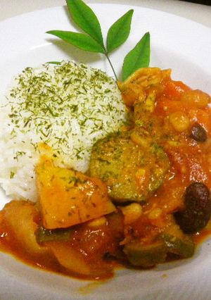 無水!簡単!ベジトマトカレー-レシピのメイン写真