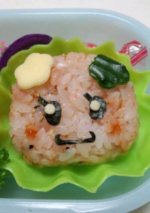 キャラ弁　たまごっちのふらわっち-レシピのメイン写真
