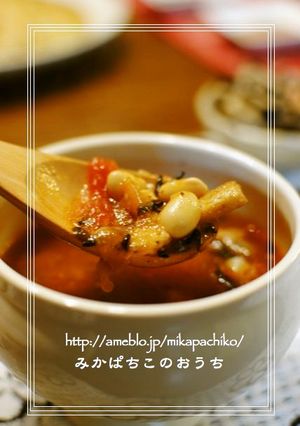 ☆ひじきのトマトスープ☆-レシピのメイン写真