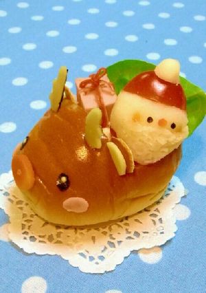 ｸﾘｽﾏｽに♡キャラパン*トナカイ号*-レシピのメイン写真