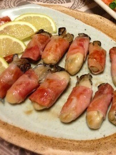 牡蠣生ハム巻き-レシピのメイン写真