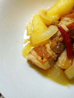 豚バラ肉の白ワイン煮-レシピのメイン写真