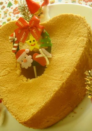 簡単!シンプルシフォンケーキ-レシピのメイン写真