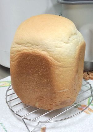 HB早焼き☆国産小麦粉でハニー食パン-レシピのメイン写真