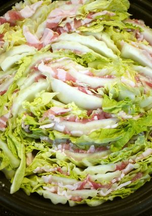 温まる♪　白菜と豚バラ肉の風邪退治鍋❀-レシピのメイン写真