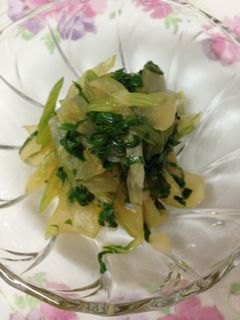 セロリの和え物-レシピのメイン写真