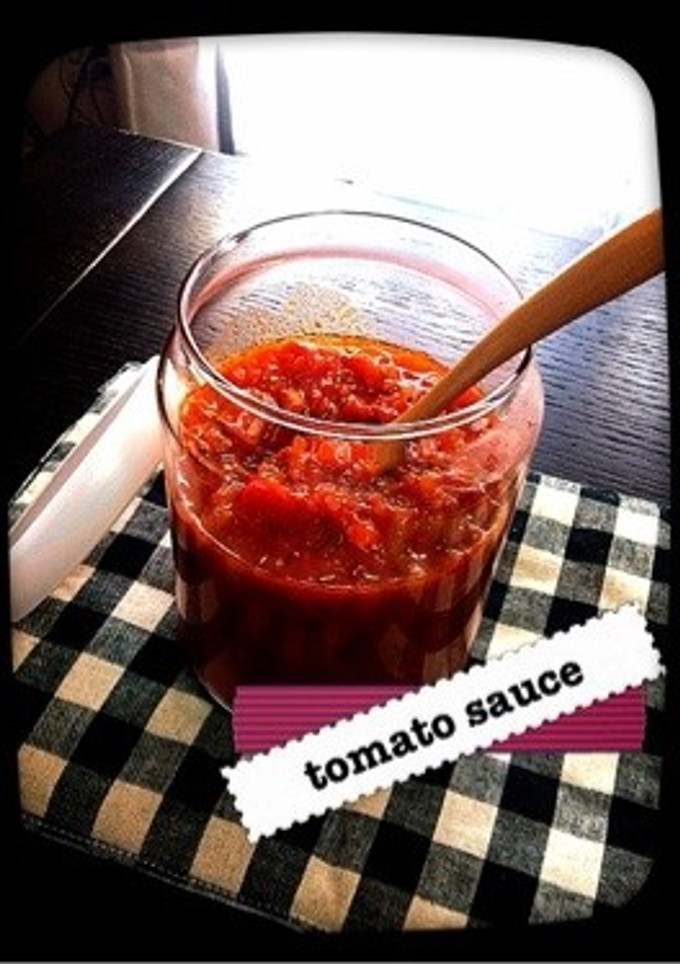 トマト缶一つ分☆基本のトマトソース-レシピのメイン写真