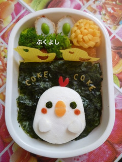 【キャラ弁】はんぺんdeにわとり-レシピのメイン写真
