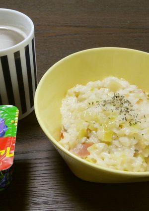 クラムチャウダーのリゾット-レシピのメイン写真