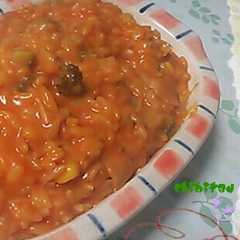 รูปของ 野菜ジュースde簡単リゾット