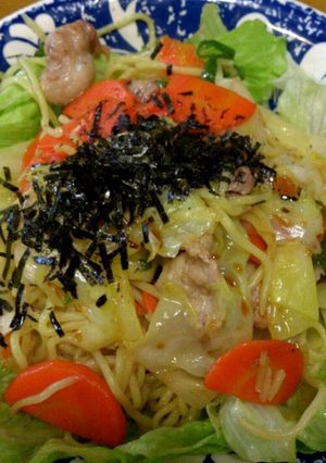 さっぱり美味しくポン酢焼きそば-レシピのメイン写真