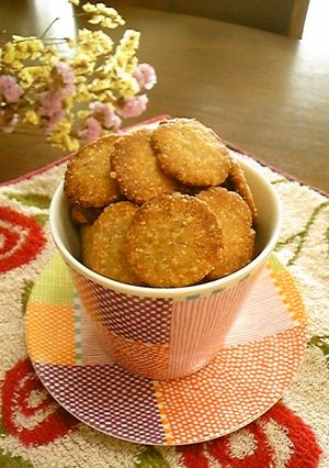 全粒粉☆チーズクッキー-レシピのメイン写真