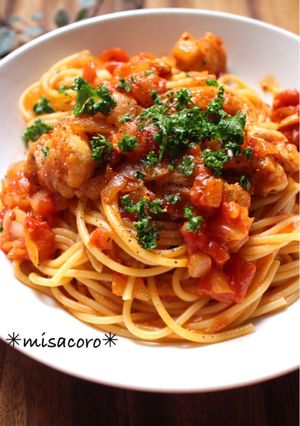 mチキンのハニーマスタードパスタ-レシピのメイン写真
