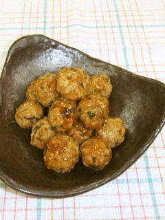 佃煮肉団子(鍋にも相性ピッタリ!!)-レシピのメイン写真