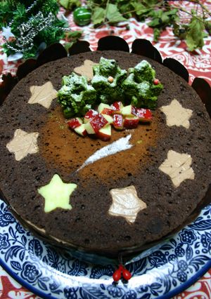 ☃チョコムースとチェリーのケーキ☆彡-レシピのメイン写真