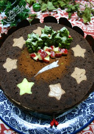 ☃チョコムースとチェリーのケーキ☆彡-レシピのメイン写真