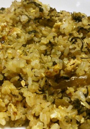おいし〜♥高菜チャーハン-レシピのメイン写真