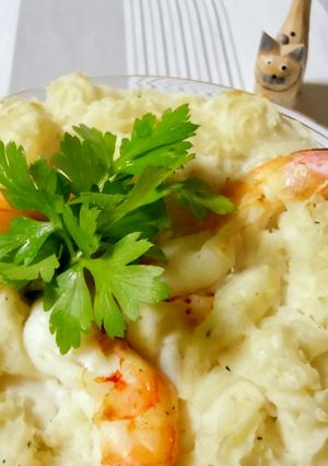 エビとポテトのホワイトグラタン-レシピのメイン写真