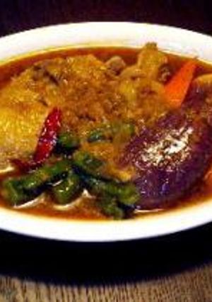 鶏と野菜のスープカレー-レシピのメイン写真