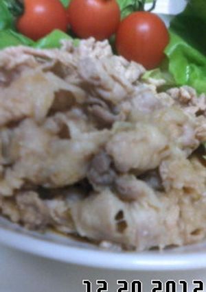 焼かずにヘルシー☆しょうが焼き-レシピのメイン写真