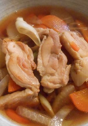 鶏そば　具だくさんで幼児にも-レシピのメイン写真