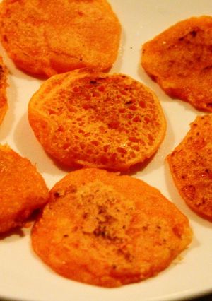 アレルギーフリー離乳食中期人参パンケーキ-レシピのメイン写真