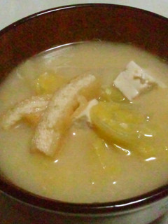 冷え性さんにおすすめ♪ぽかぽか味噌汁-レシピのメイン写真