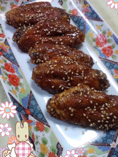 甘辛手羽先揚げ-レシピのメイン写真