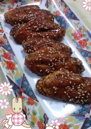 甘辛手羽先揚げ-レシピのメイン写真