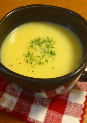 さつまいもとしめじの豆乳ポタージュ-レシピのメイン写真