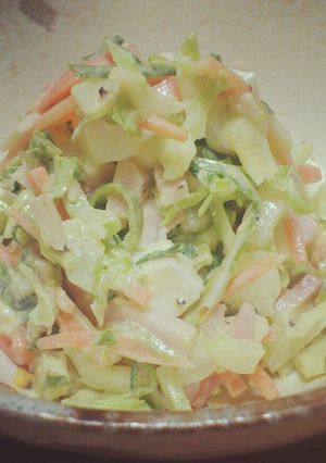 キャベツとにんじんの温サラダ-レシピのメイン写真
