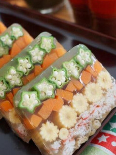 ☆簡単☆野菜と海の幸のテリーヌ-レシピのメイン写真