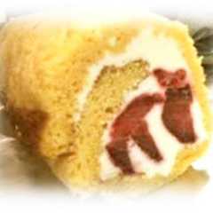 いちごのアイスロールケーキ-レシピのメイン写真