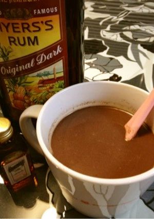 オレンジ香るラムホットミルクチョコレート-レシピのメイン写真