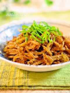 ヘルシー♪もやしと糸こんの甘味噌炒め-レシピのメイン写真