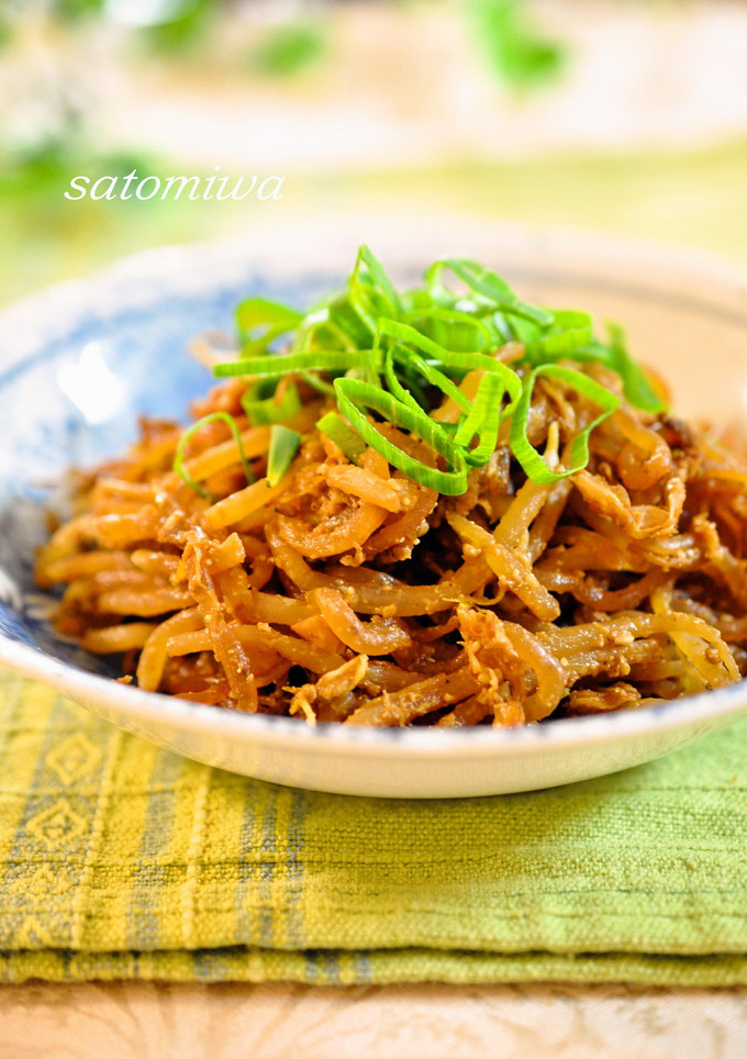 ヘルシー♪もやしと糸こんの甘味噌炒め-レシピのメイン写真