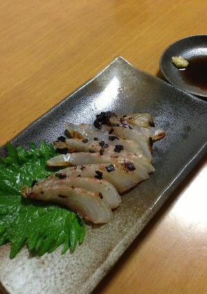 鯛の塩糀昆布じめ-レシピのメイン写真