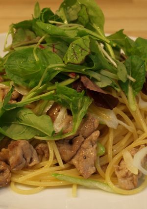 馬路ずしの素を使ったさっぱりパスタ-レシピのメイン写真