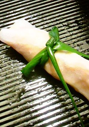 焼き鮭と甘酢大根の奉書巻き-レシピのメイン写真