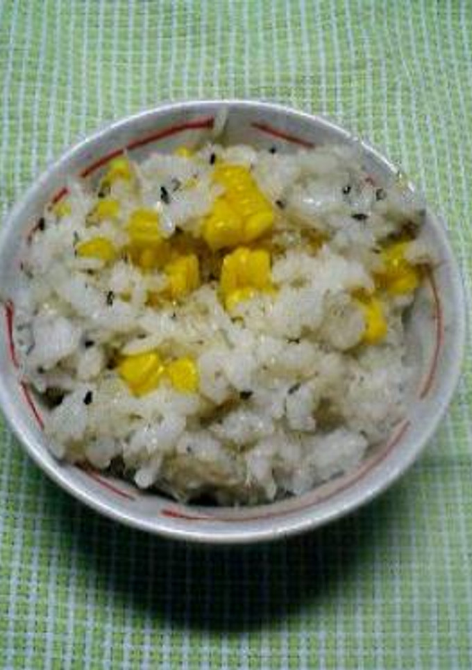 とうもろこしご飯-レシピのメイン写真