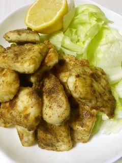 メカジキのカレー唐揚げ-レシピのメイン写真
