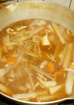 パパの赤味噌豚汁-レシピのメイン写真