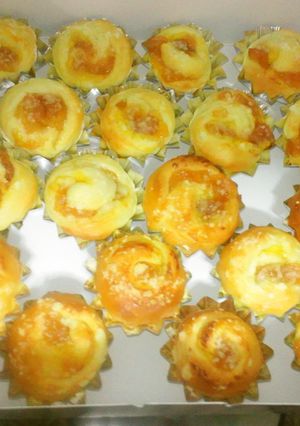 優しい甘さと酸味のリンゴカスタードパン-レシピのメイン写真