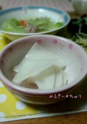 あっという間に＊蕪の千枚漬け風-レシピのメイン写真